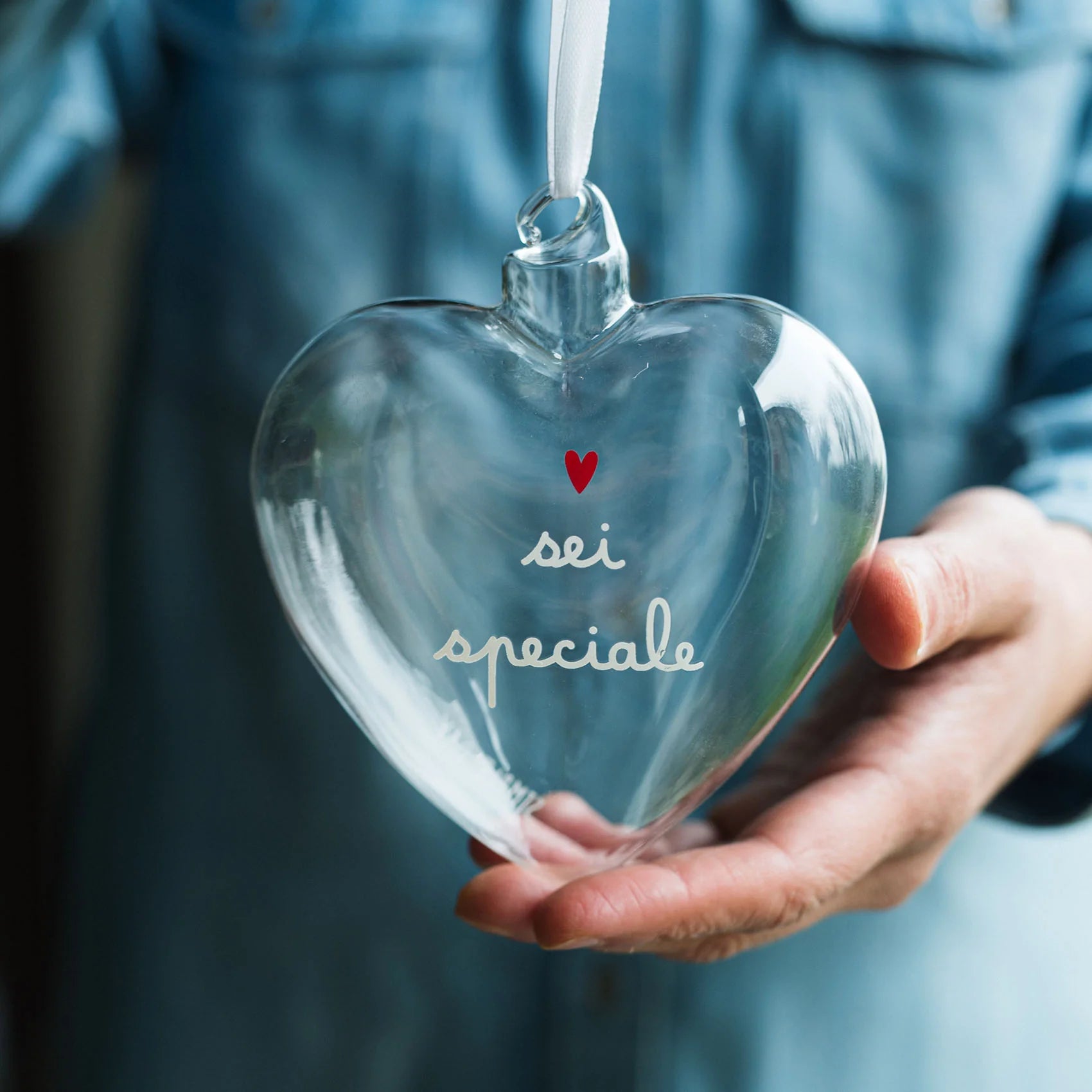 Pallina cuore Sei speciale - 11 cm