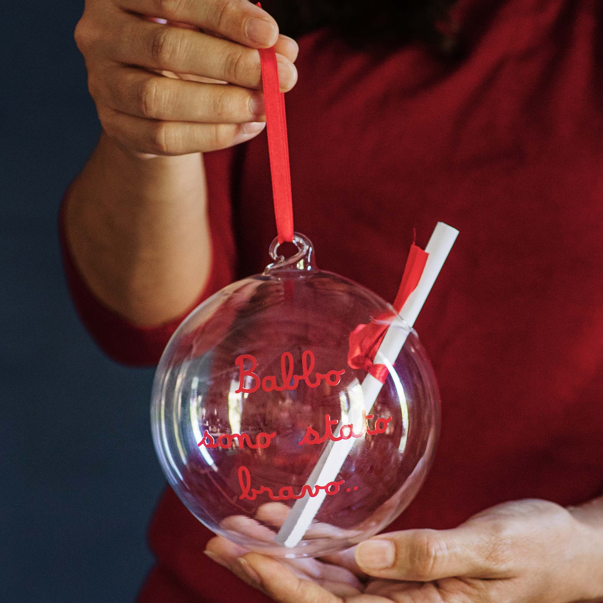 Pallina Babbo sono stato bravo