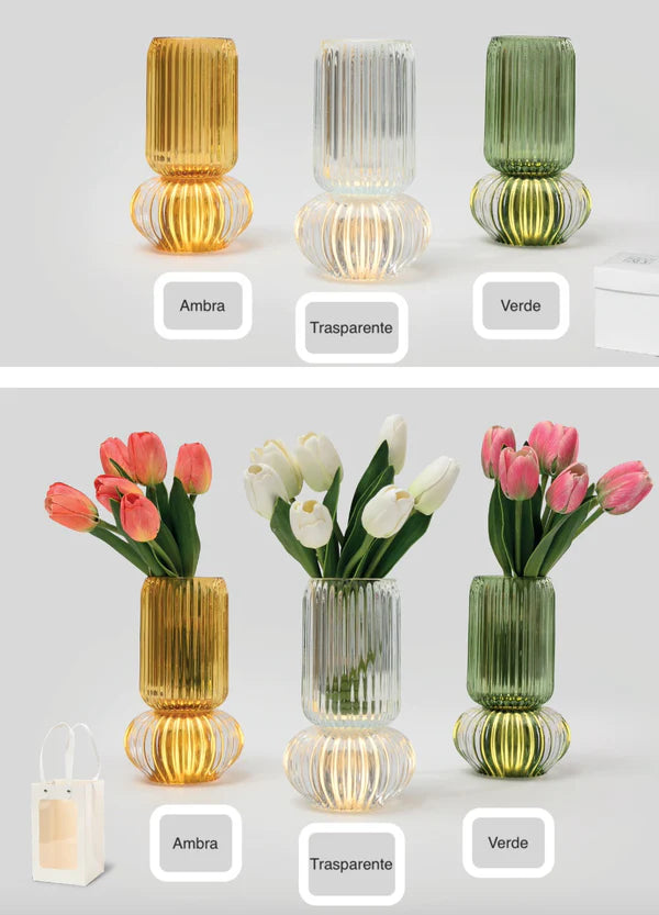 Vaso Lampada Led "Riflessi"