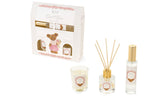 Set profumatore spray, diffusore e candela