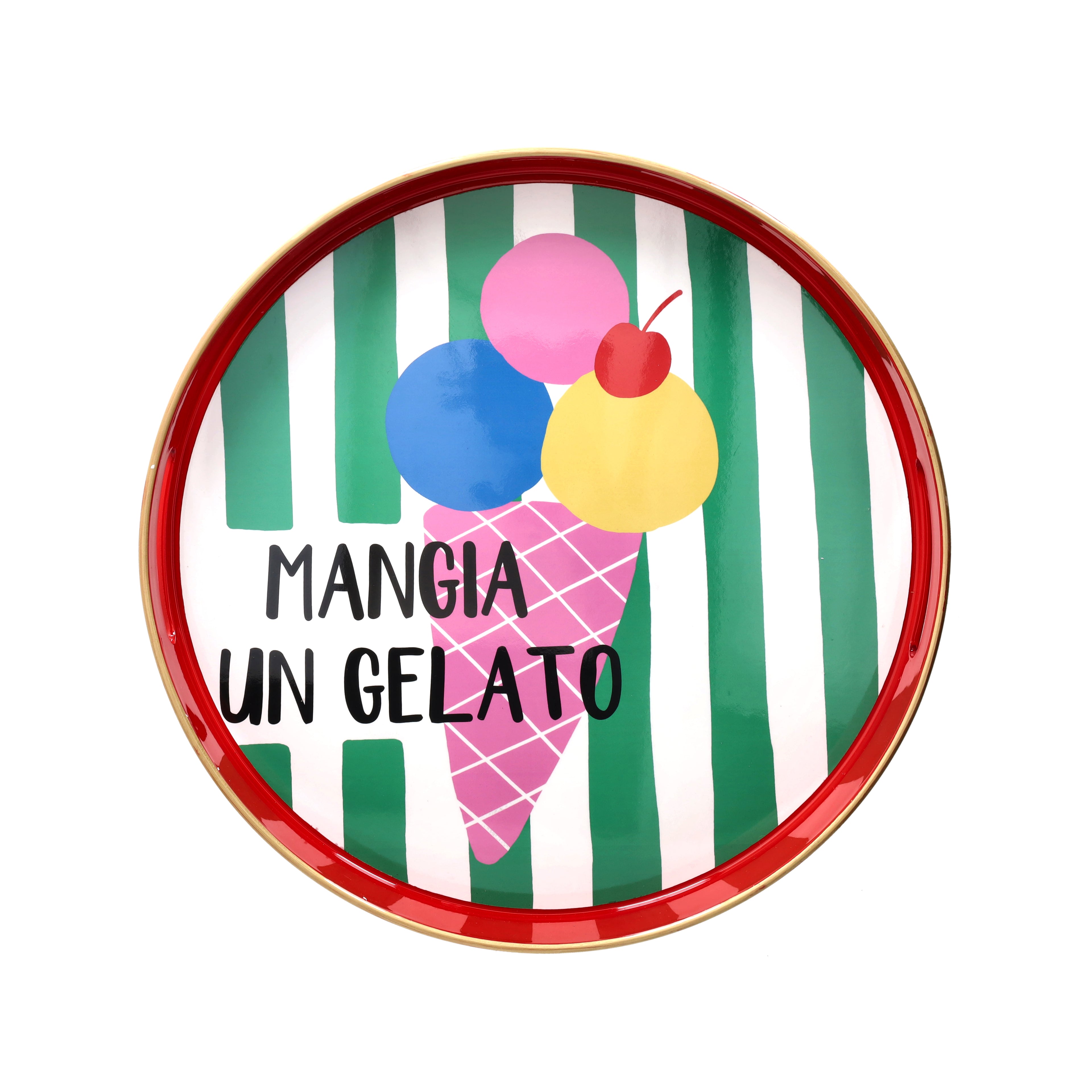 Vassoio Rotondo Mangia un Gelato