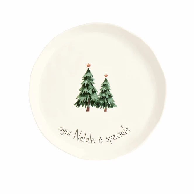 Set 2 Piatti piani Ogni Natale è speciale