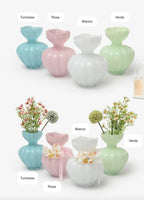 Vaso in vetro "Soffi di Colore"
