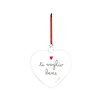 Pallina cuore Ti voglio bene - 15 cm