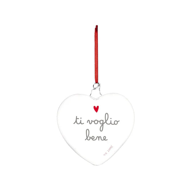Pallina cuore Ti voglio bene - 15 cm