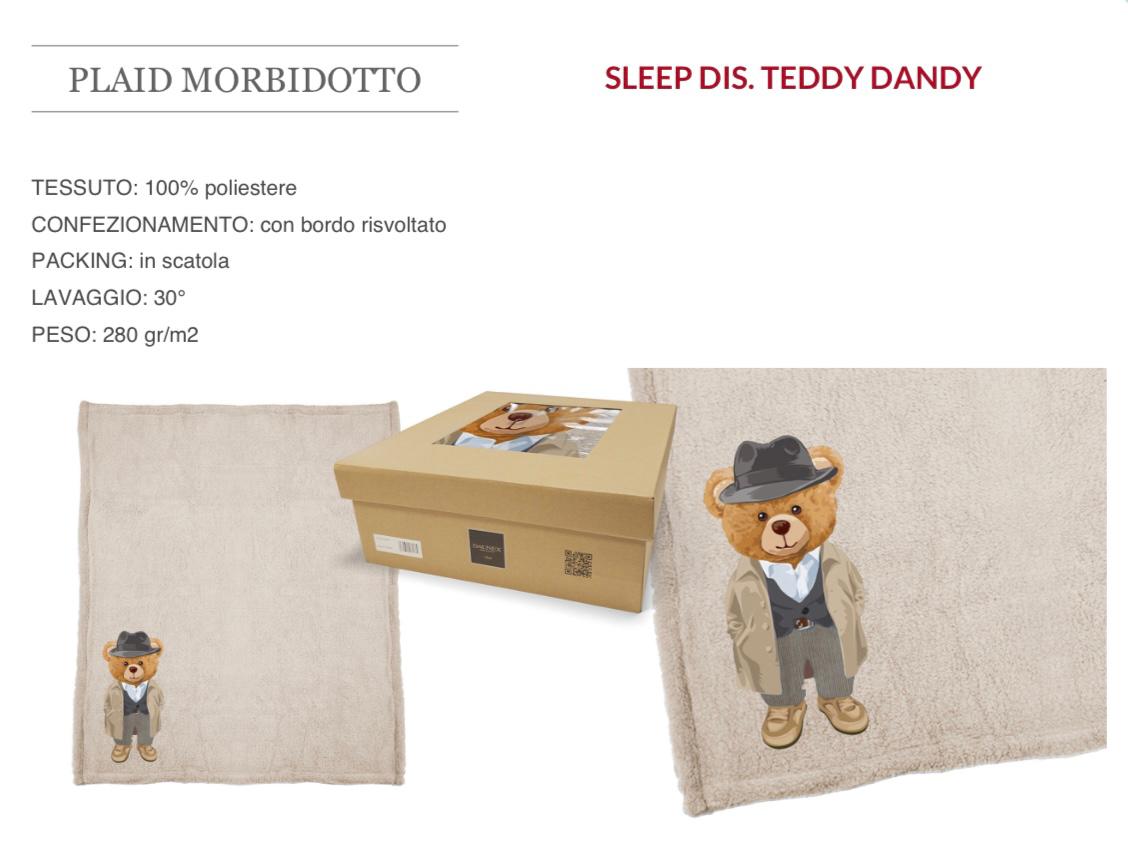 Plaid Morbidotto Teddy