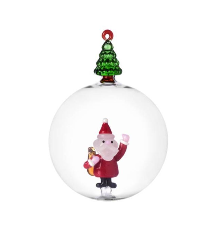 Palla di Natale albero di Natale&Babbo Natale