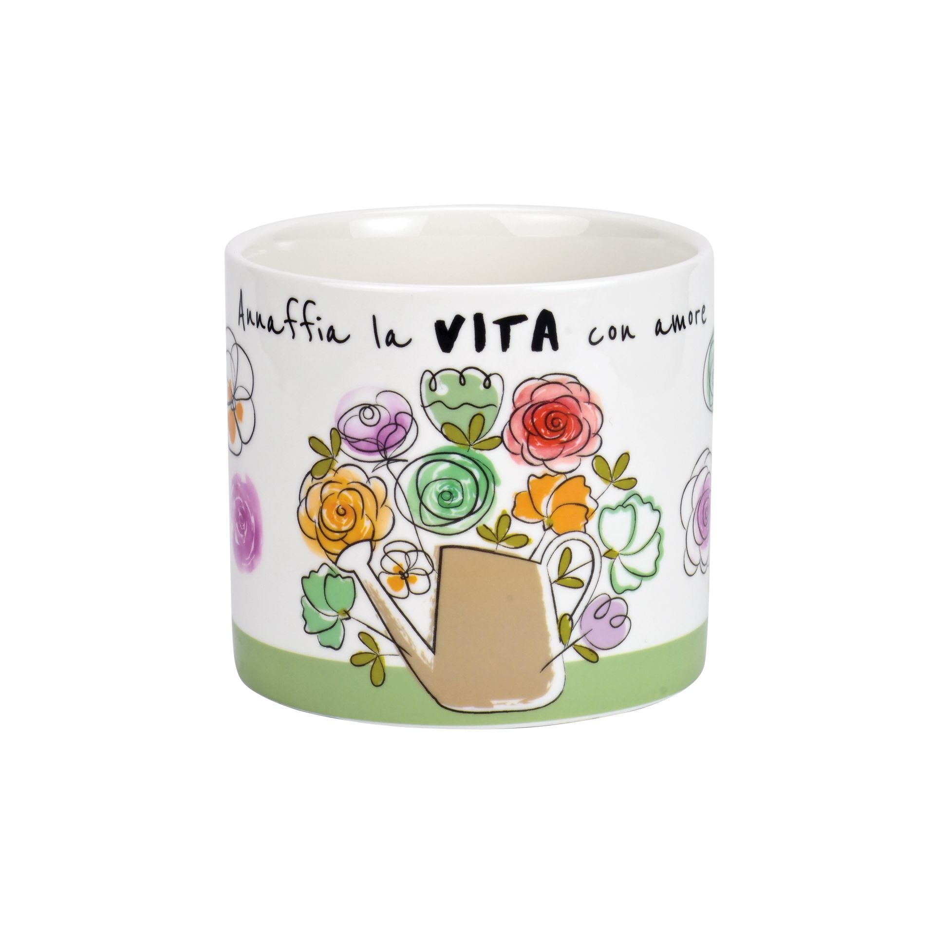 CACHEPOT "ANNAFFIA LA VITA"