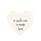 Sottopentola cuore In questa casa si mangia bene