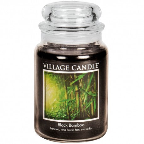 Candela Village Candle Black Bamboo