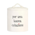 Barattolo in gres Per una buona colazione