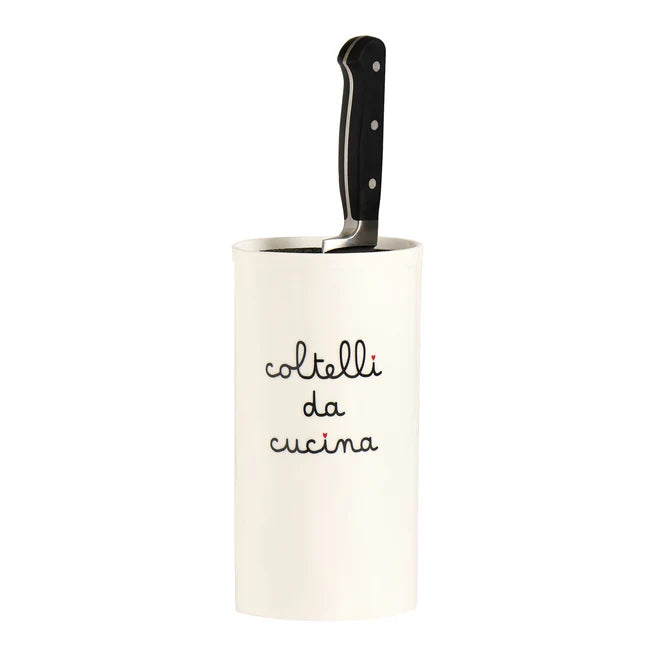Portacoltelli in grès Coltelli da cucina