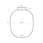 Vaso Metallo Bright Green Pip Studio