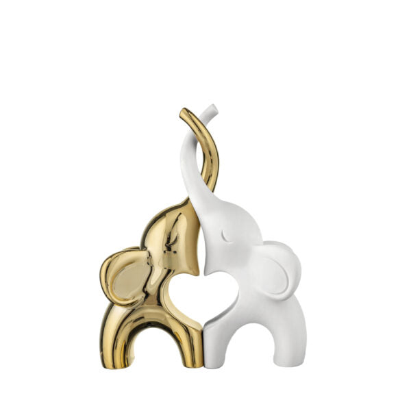 Coppia Elefantini Oro