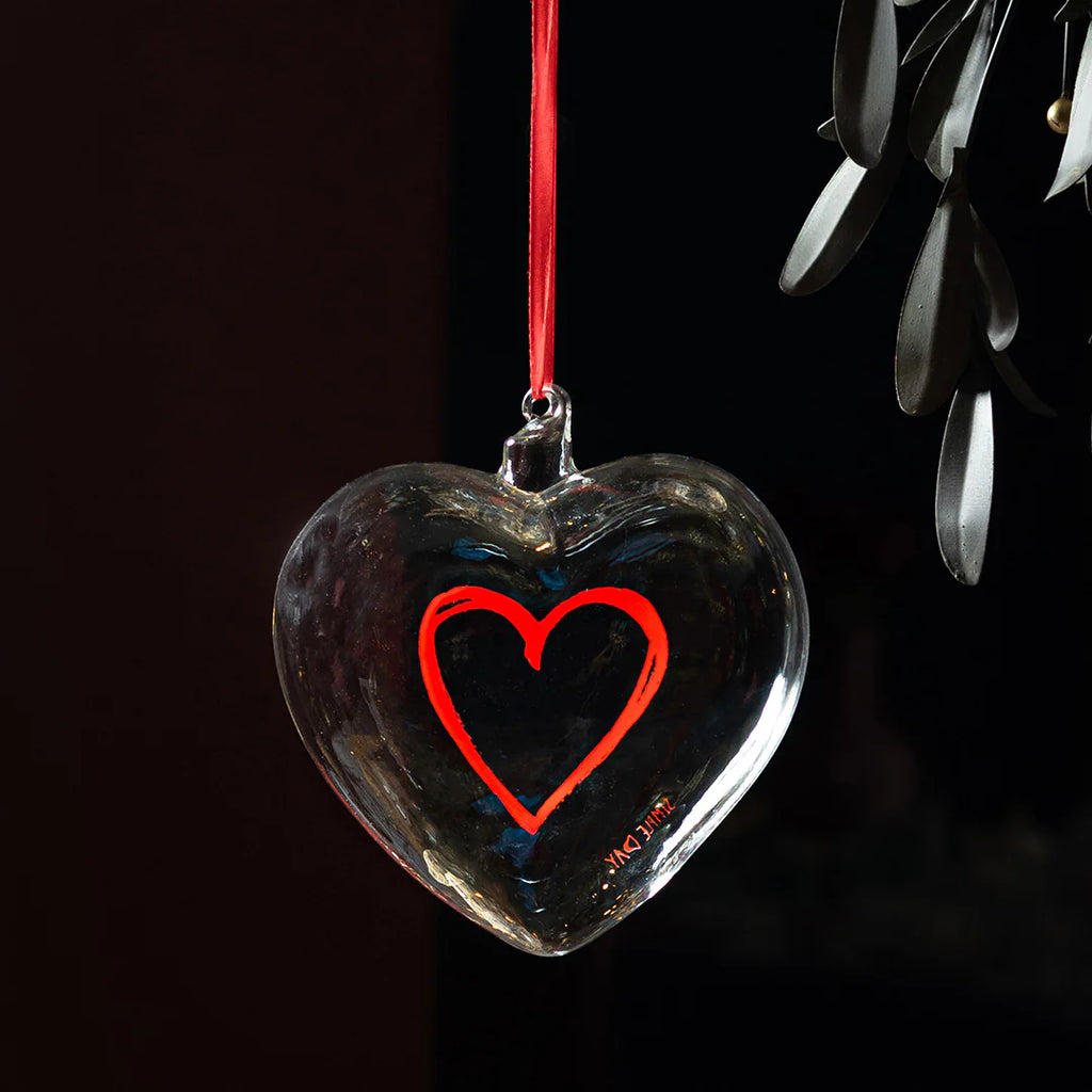 Pallina cuore Cuore Graffiti - 15 cm