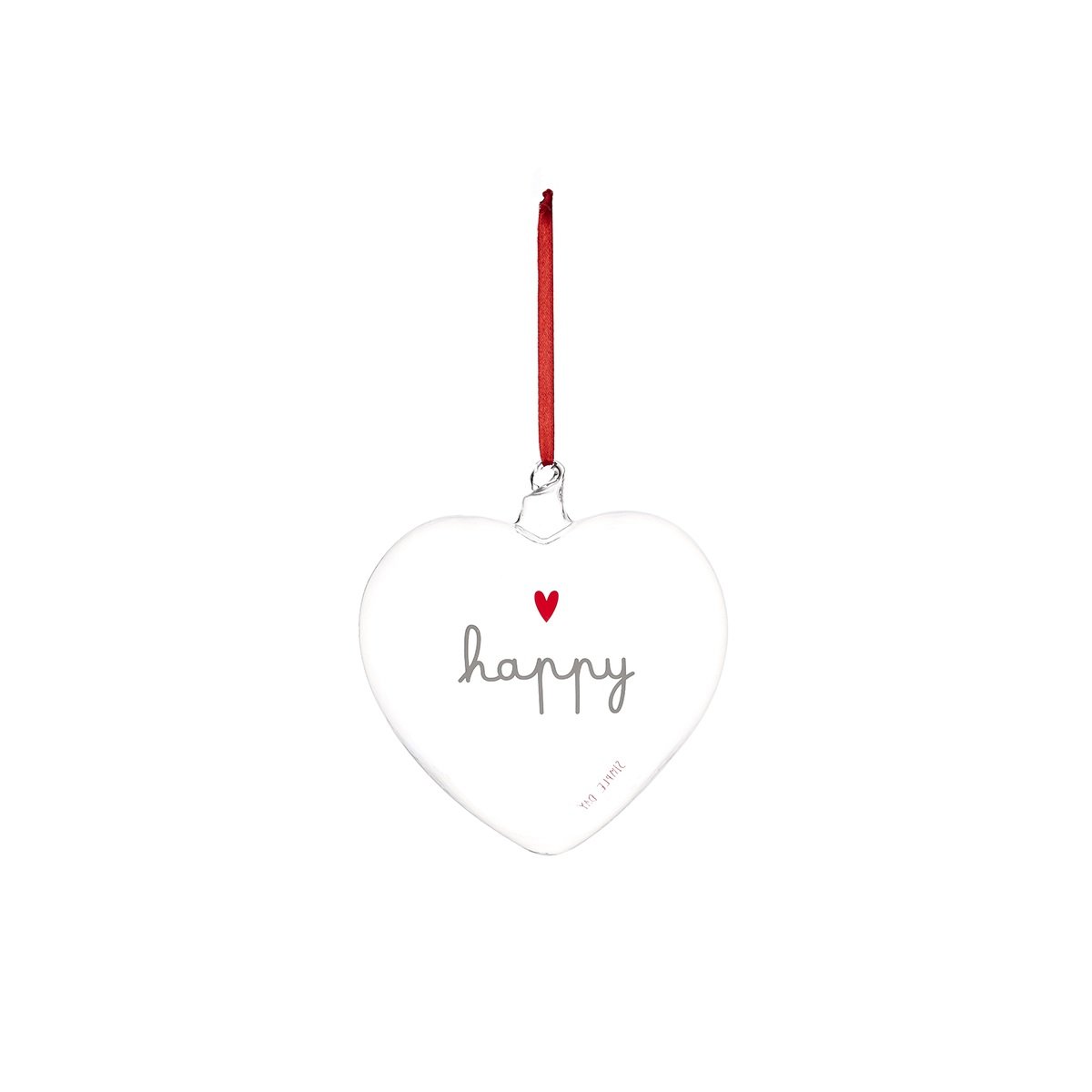 Pallina cuore Happy - 15 cm