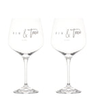 Set 2 calici cocktail Gin Tonic 82cl