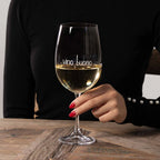Set 2 calici di vino Vino buono 64cl