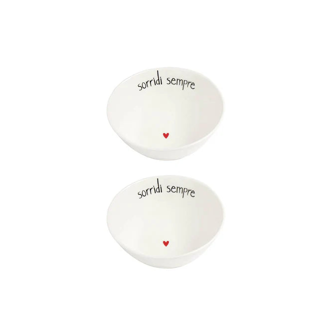 SET 2 COPPETTE SORRIDI SEMPRE