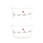 Set 2 Coppette Fai ciò che ami