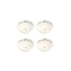 Set 4 Coppette in gres E' l'ora dell'aperitivo