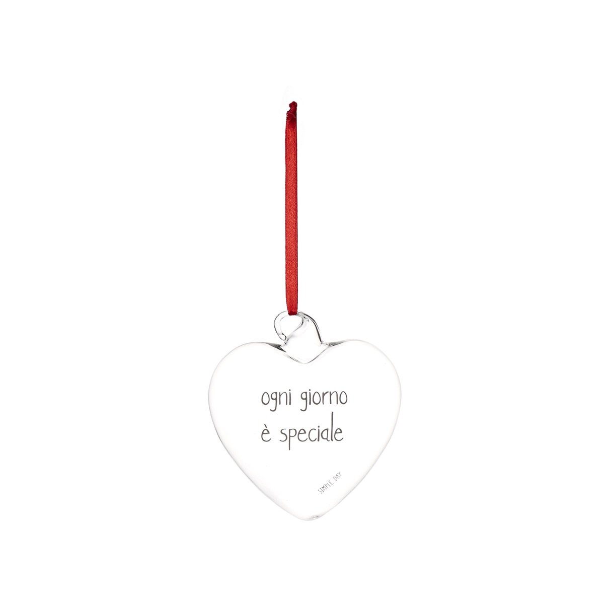 Pallina cuore Cuore Ogni giorno è Speciale - 11 cm