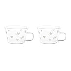 Set 2 tazze tè o cappuccino Cuori