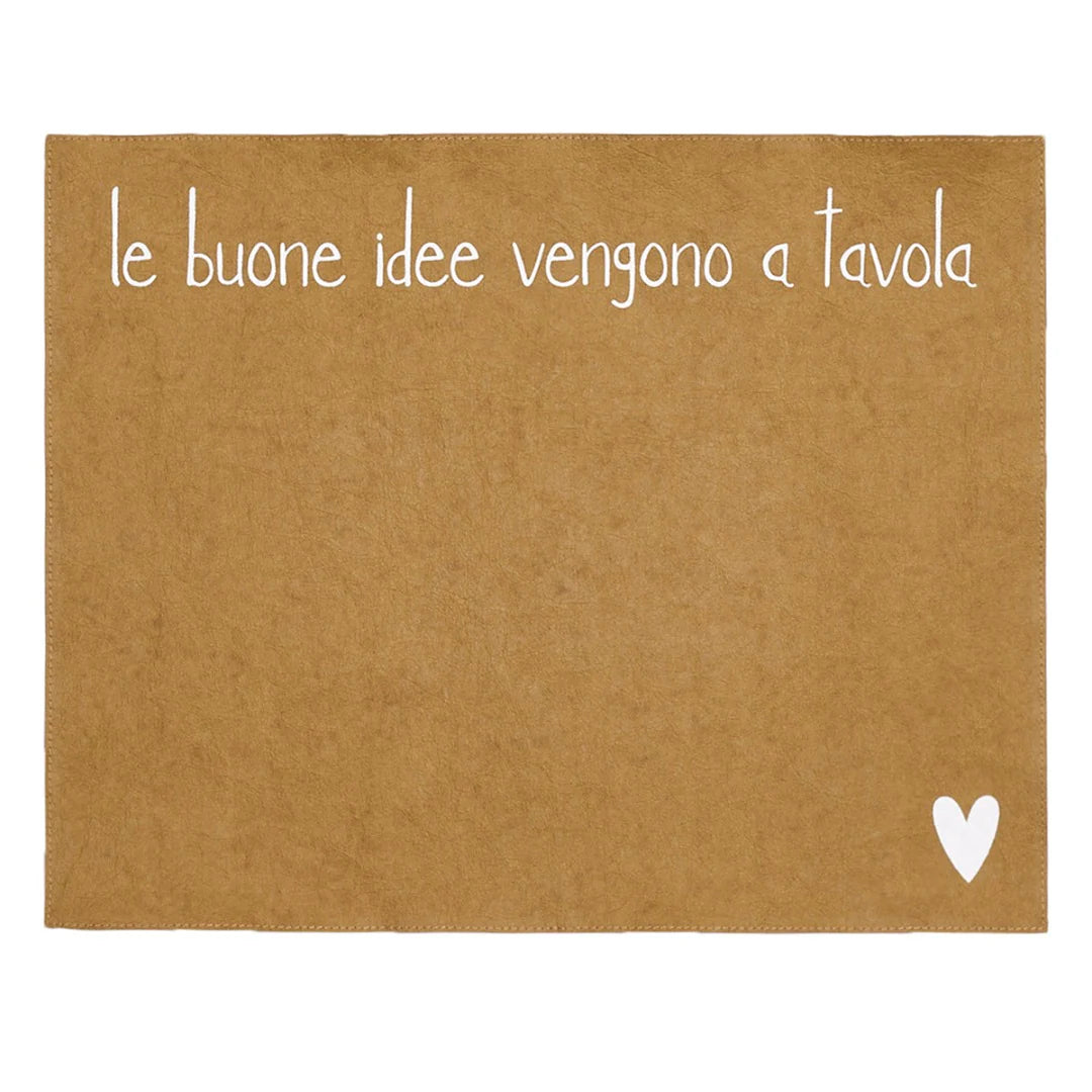 Tovaglietta Le buone idee vengono a tavola