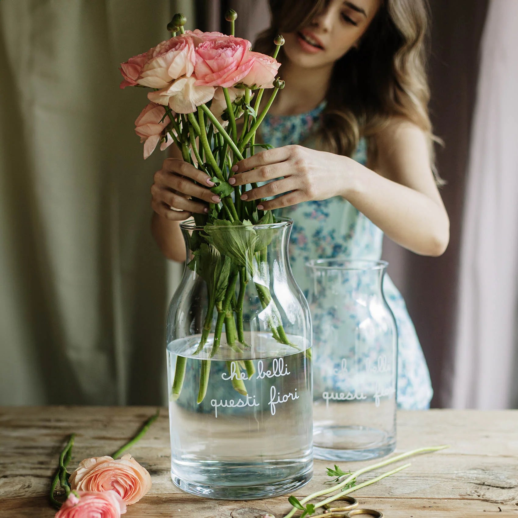Vaso Portafiori decoro Che belli questi fiori