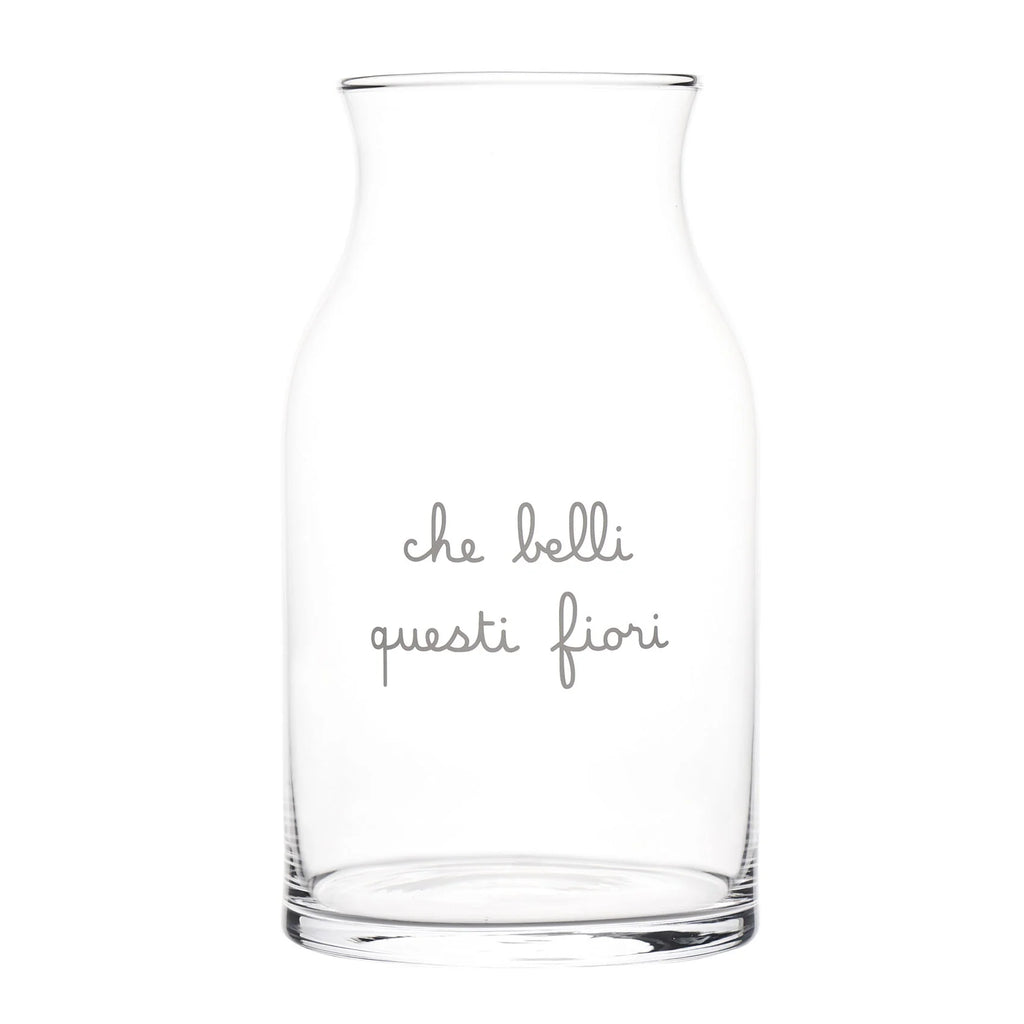Vaso Portafiori decoro Che belli questi fiori