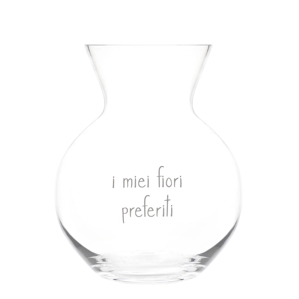 Vaso Portafiori decoro I miei fiori preferiti