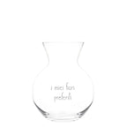 Vaso Portafiori decoro I miei fiori preferiti