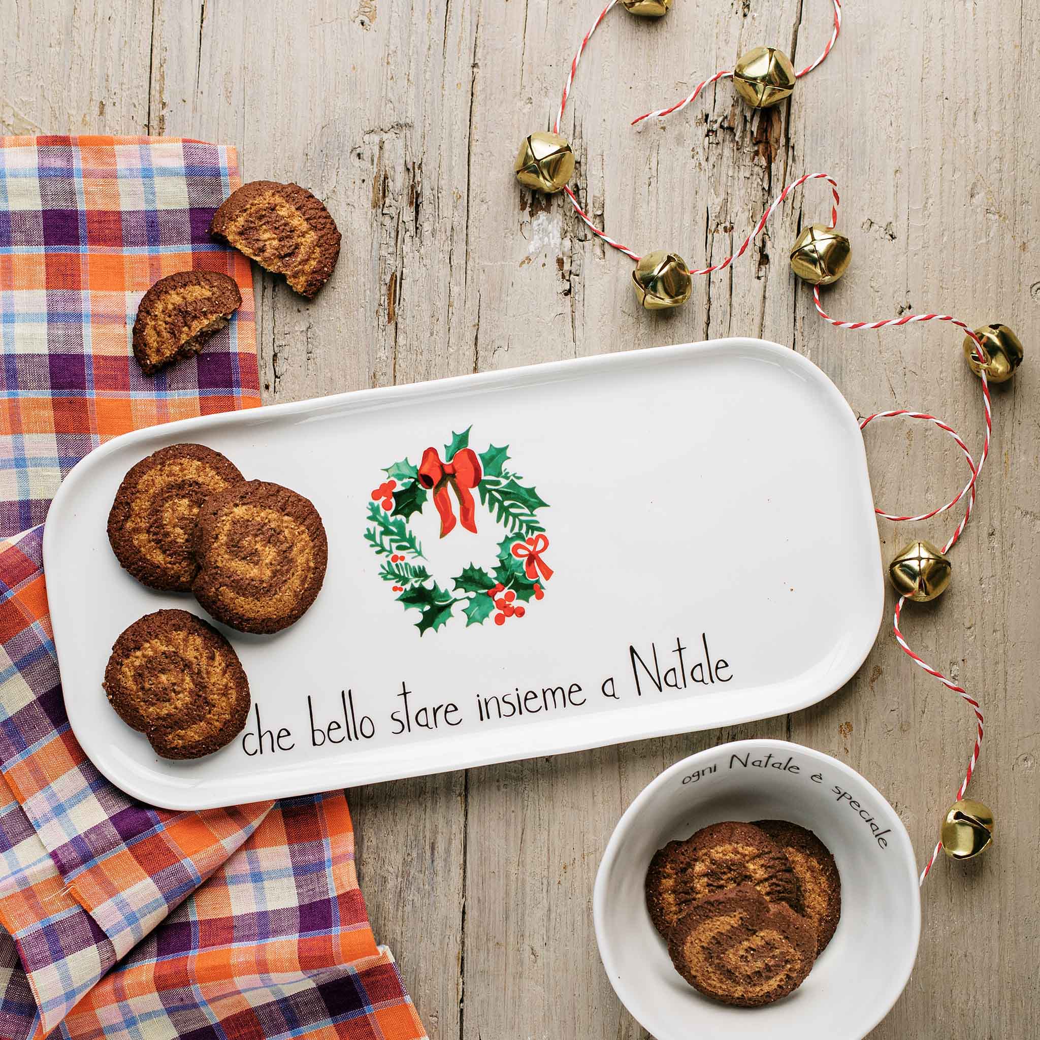 Piatto lungo rettangolare Che bello stare insieme